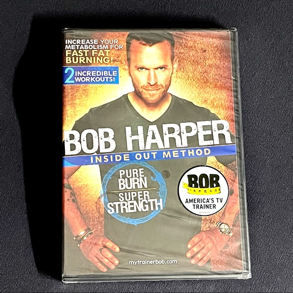 Bob Harper Inside Out Method Exercise Fitness DVD Pure Burn Super Strength New - Picture 13 of 16